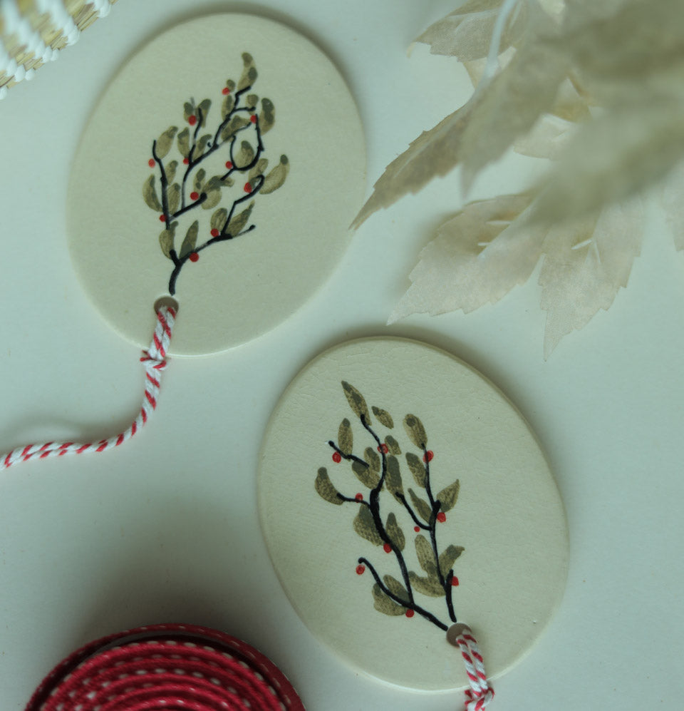 Ceramic Handmade & Painted Ornament