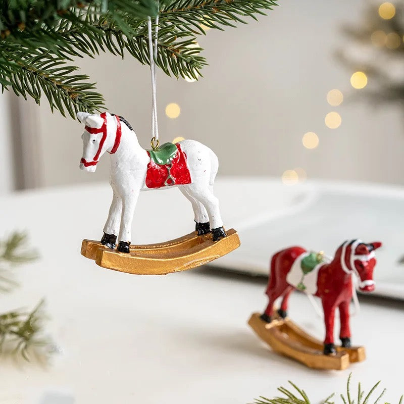 rocking horse ornament