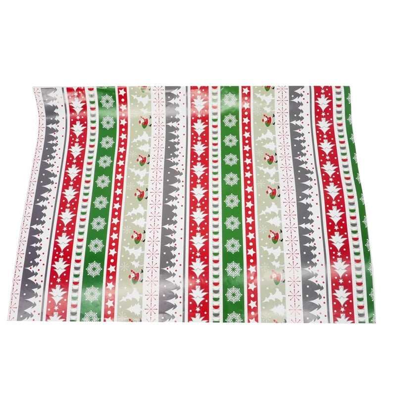 christmas wrapping paper set of 2