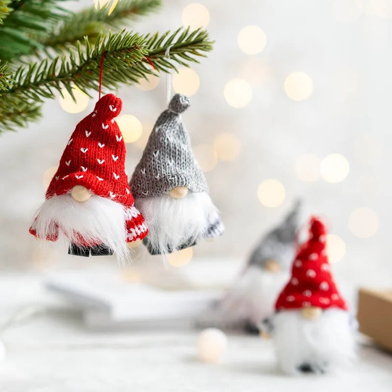 Gnome ornament set of 4