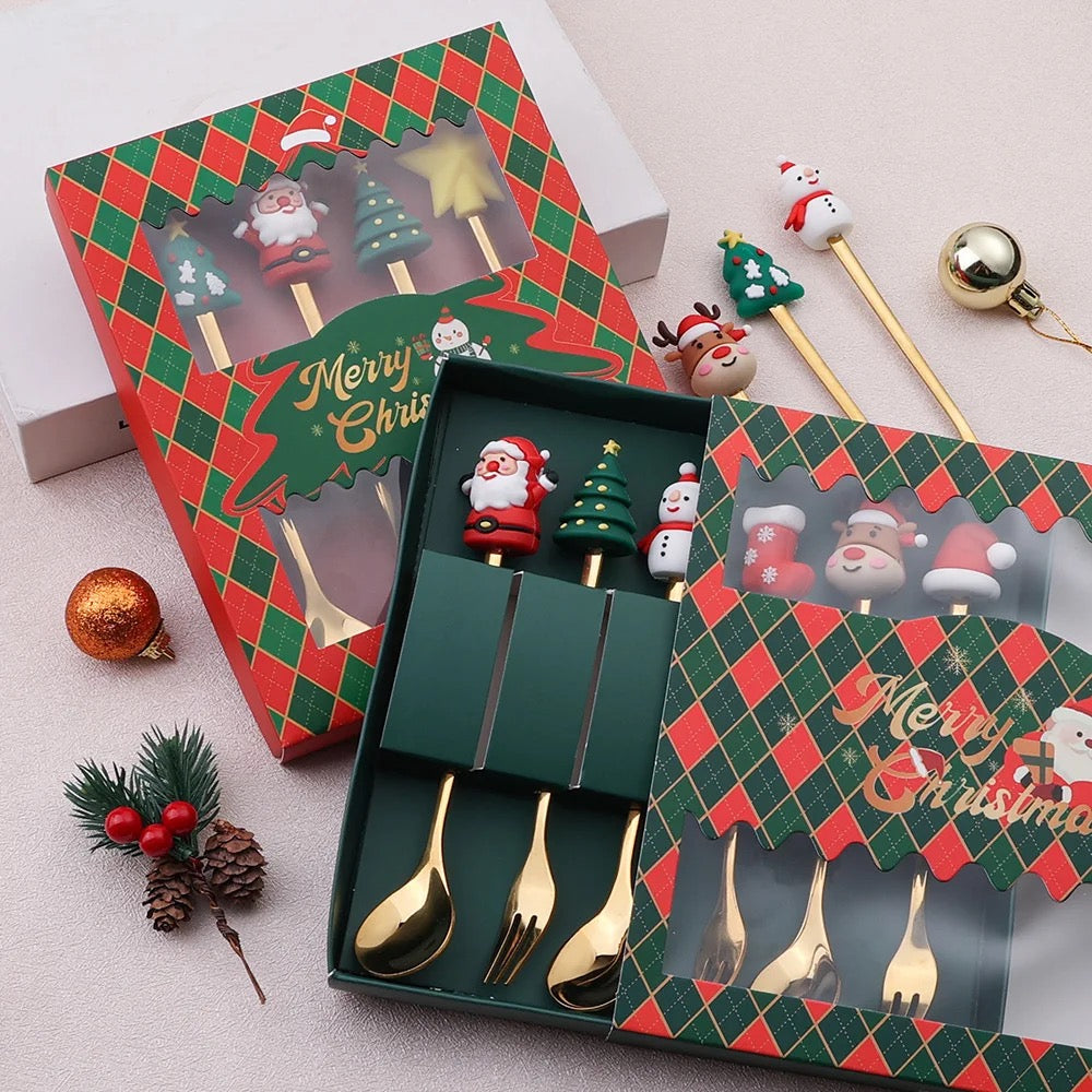 christmas cutlery set