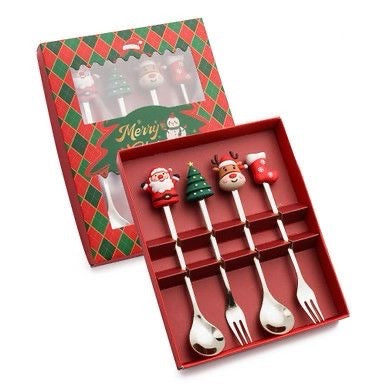 christmas cutlery set