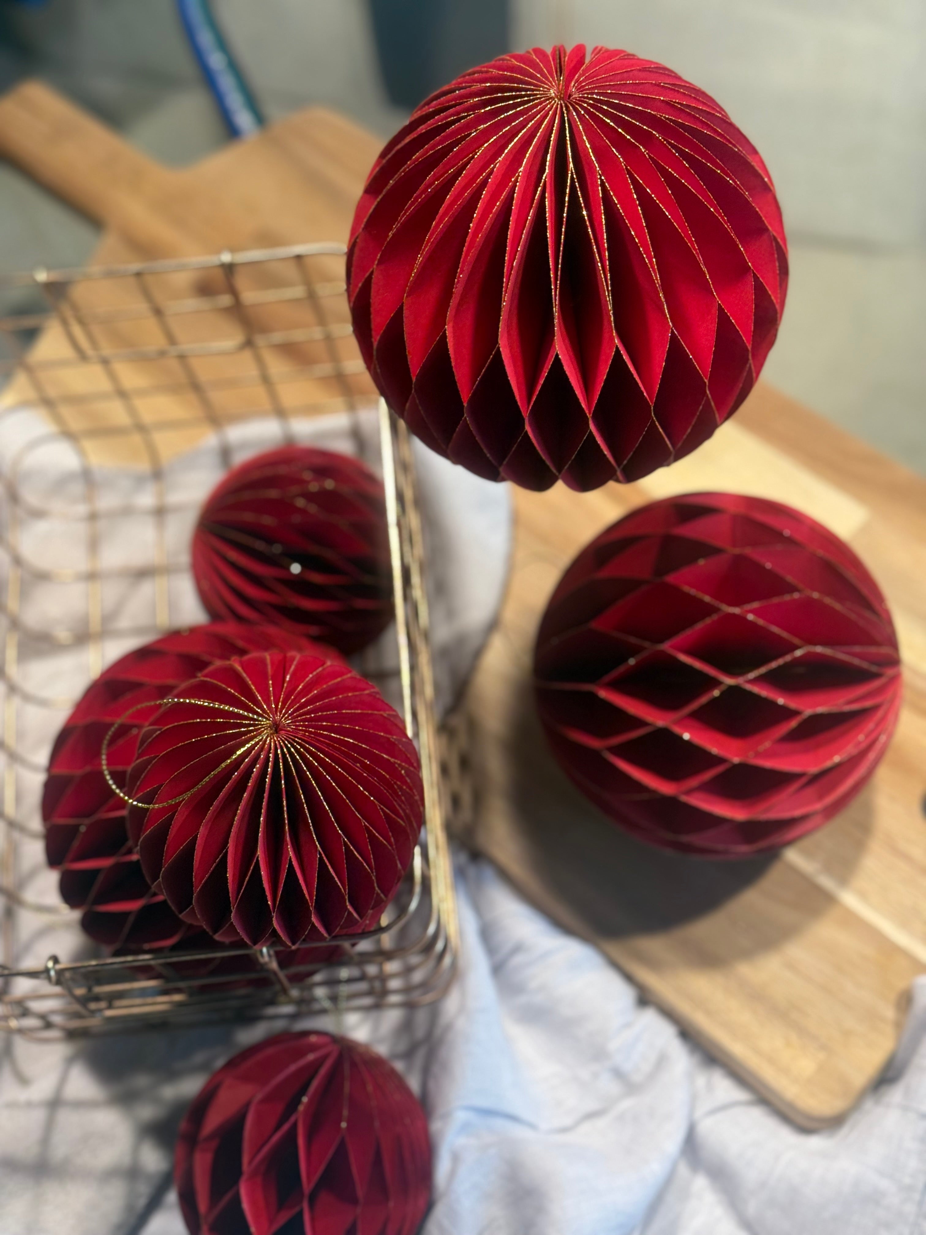 honeycomb paper ball ornament