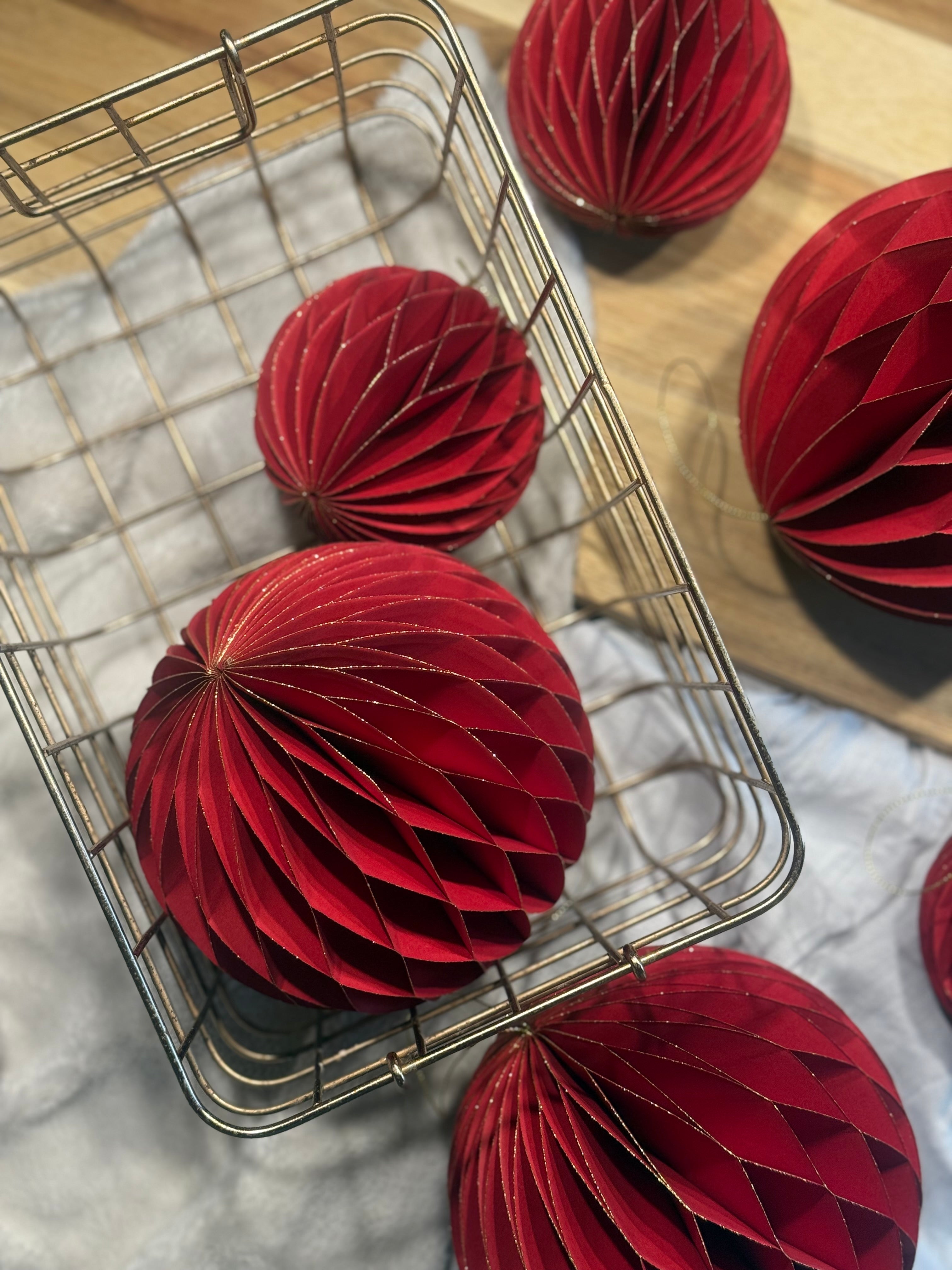 honeycomb paper ball ornament