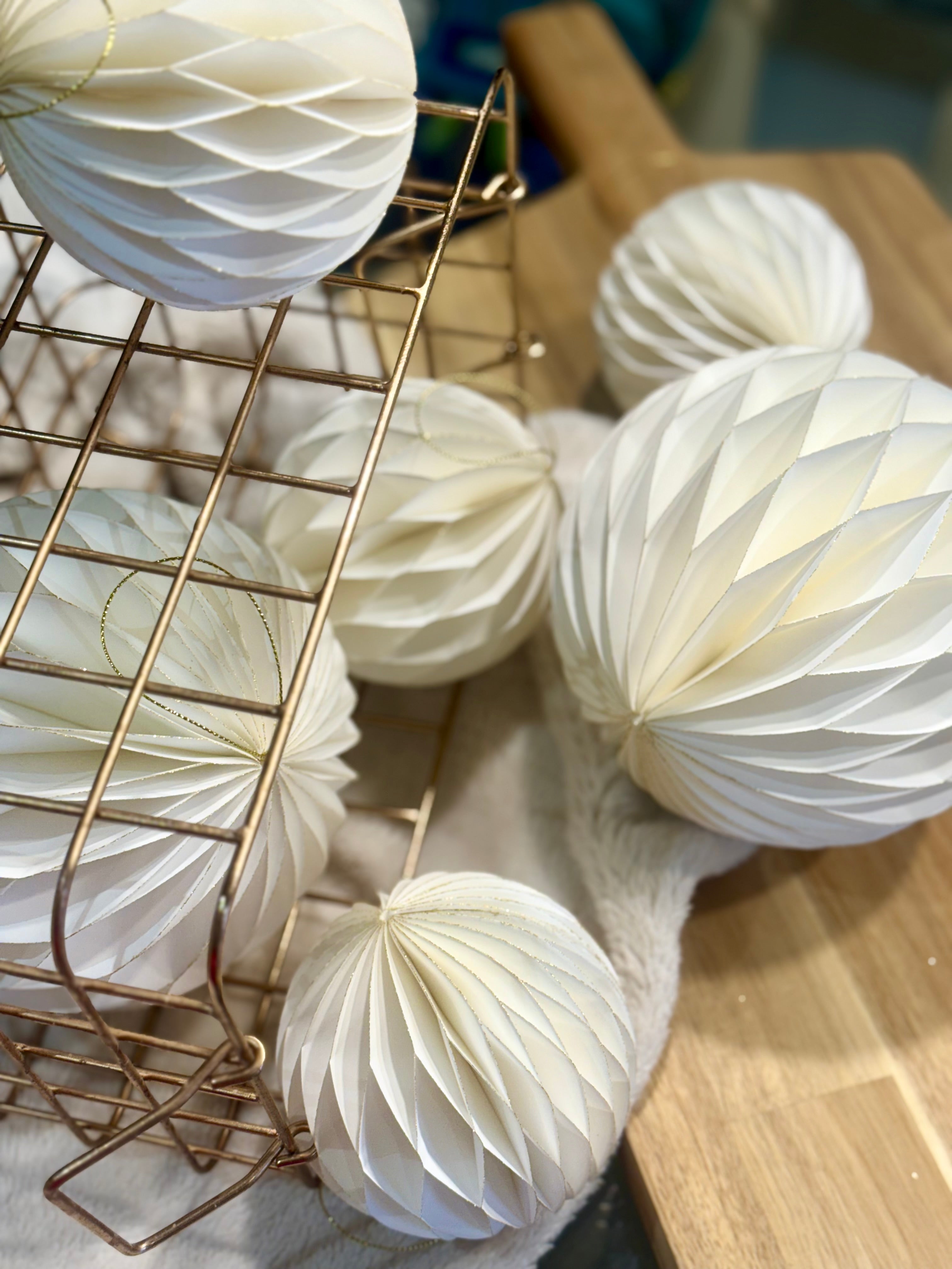 honeycomb paper ball ornament